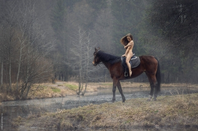 Эротика на лошади, фотосессии в стиле 